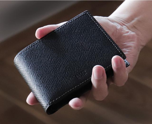 TAKEO KIKUCHI (タケオキクチ) パナマシリーズ 二つ折り財布 小銭入れあり 729624 