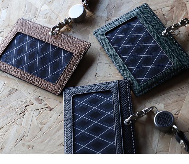 TAKEO KIKUCHI (タケオキクチ) パナマシリーズ IDカードホルダー 729628 