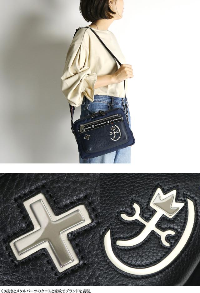 CASTELBAJAC (カステルバジャック) Connect(コネクト)シリーズ ショルダーバッグ 083112