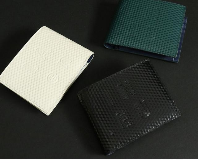 LANVIN en Bleu (ランバンオンブルー) ディジョンシリーズ 二つ折り財布 小銭入れあり 546603