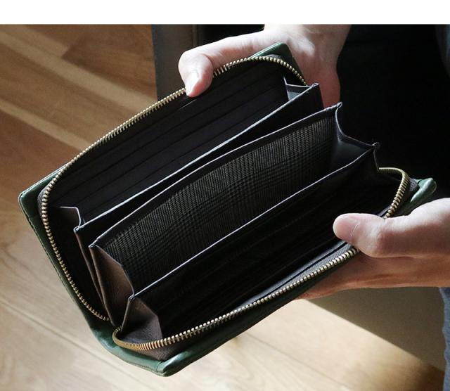 TAKEO KIKUCHI (タケオキクチ) ソフィアシリーズ ラウンドファスナー長財布 小銭入れあり 761605 