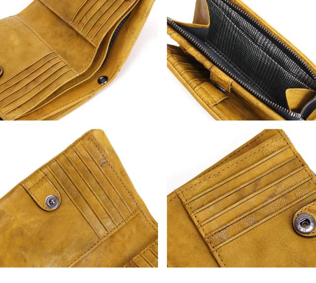 TAKEO KIKUCHI (タケオキクチ) オイスターシリーズ ミドルウォレット 小銭入れあり 720625