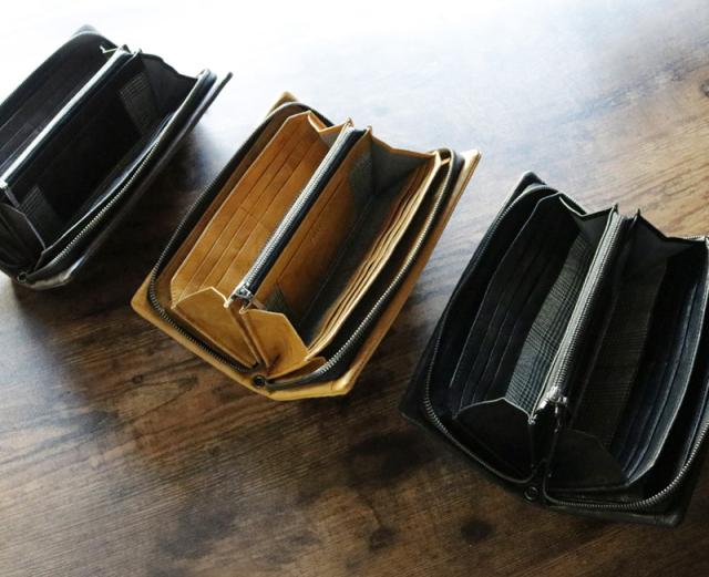 TAKEO KIKUCHI (タケオキクチ) オイスターシリーズ ラウンドファスナー長財布 小銭入れあり 720627