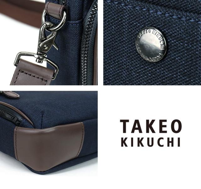 TAKEO KIKUCHI (タケオキクチ) クエストシリーズ ミニショルダーバッグ 786101