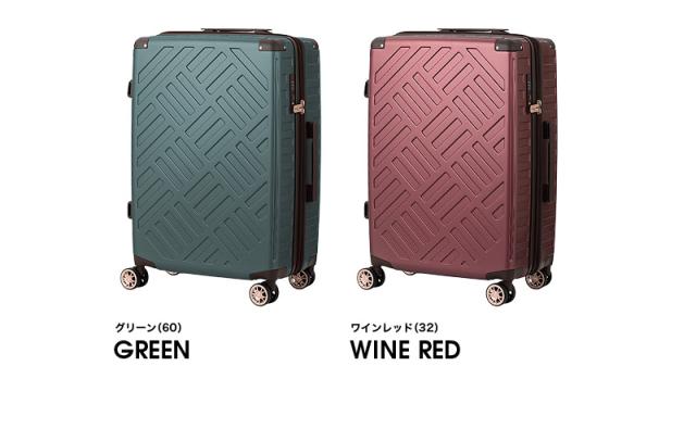 LEGEND WALKER（レジェンドウォーカー） DECK ZIPPER PLUS（デック ジッパー プラス） スーツケース 64/75L 5514-59
