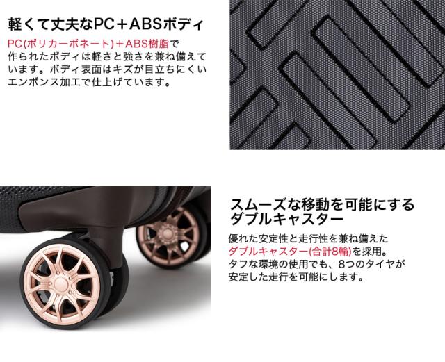 LEGEND WALKER（レジェンドウォーカー） DECK ZIPPER PLUS（デック ジッパー プラス） スーツケース 100/110L 5514-69