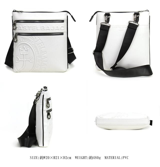 CASTELBAJAC (カステルバジャック) Danang(ダナン)シリーズ 薄マチショルダーバッグ 045112 