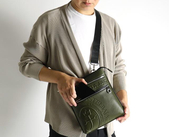 CASTELBAJAC (カステルバジャック) Danang(ダナン)シリーズ 薄マチショルダーバッグ 045112 