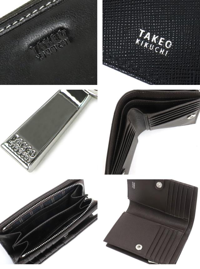 TAKEO KIKUCHI (タケオキクチ) シーズンシリーズ 二つ折り財布 726615