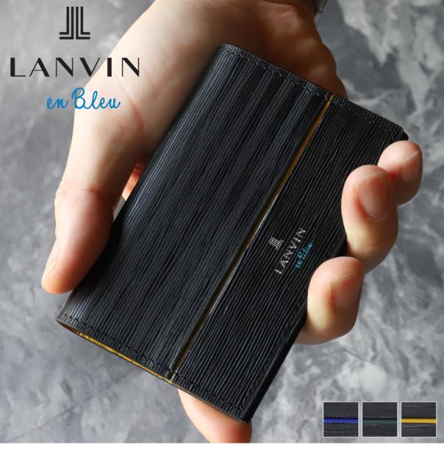 LANVIN en Bleu (ランバンオンブルー) ロージュシリーズ カードケース 516603