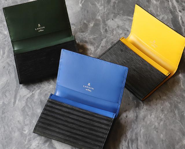 LANVIN en Bleu (ランバンオンブルー) ロージュシリーズ カードケース 516603