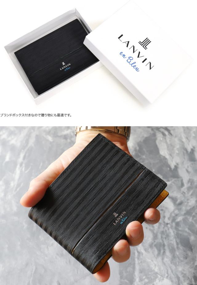 LANVIN en Bleu (ランバンオンブルー) ロージュシリーズ 二つ折り財布 小銭入れあり 516604 