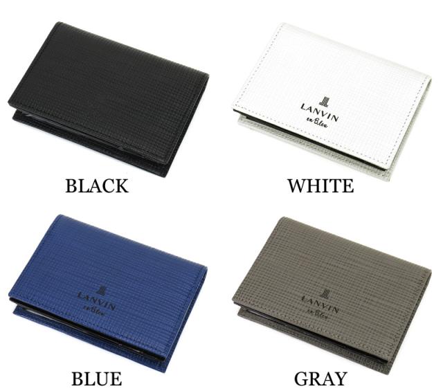 LANVIN en Bleu (ランバンオンブルー) ゼブダシリーズ カードケース 529613 