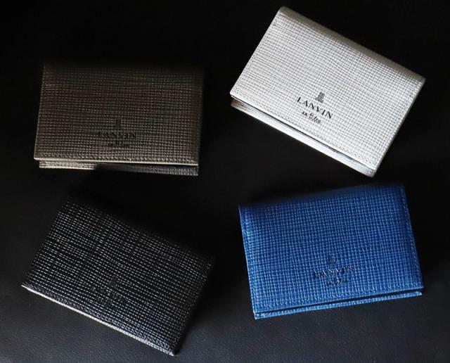 LANVIN en Bleu (ランバンオンブルー) ゼブダシリーズ カードケース 529613 