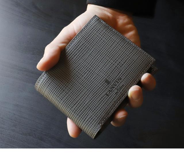 LANVIN en Bleu (ランバンオンブルー) ゼブダシリーズ 二つ折り財布 小銭入れあり 529614