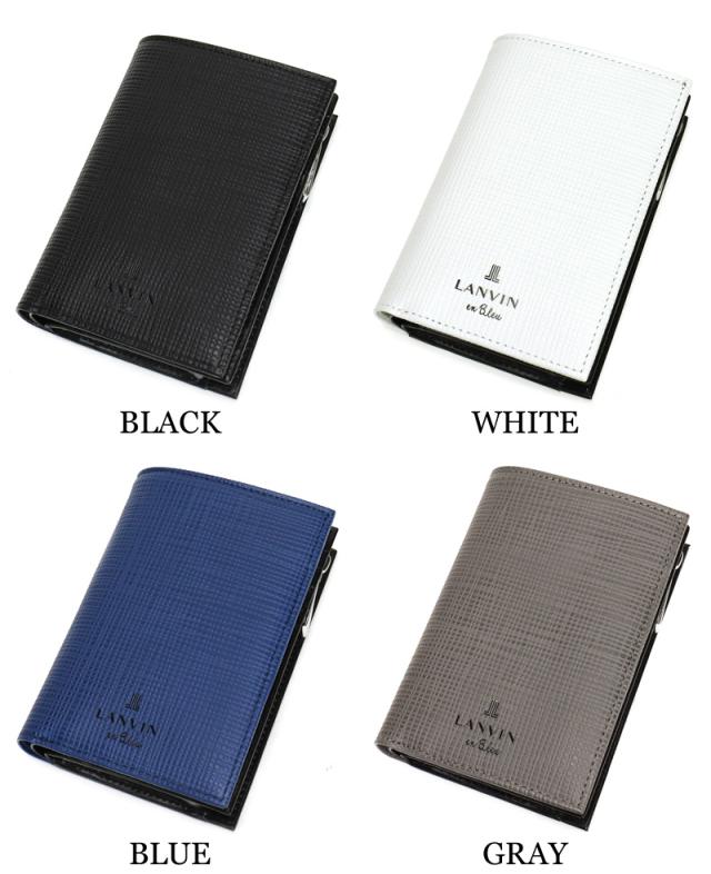 LANVIN en Bleu (ランバンオンブルー) ゼブダシリーズ 二つ折り財布 小銭入れあり 529615