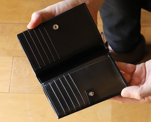 LANVIN en Bleu (ランバンオンブルー) ゼブダシリーズ 二つ折り財布 小銭入れあり 529615