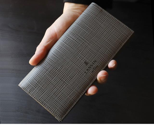 LANVIN en Bleu (ランバンオンブルー) ゼブダシリーズ 長財布 小銭入れあり 529616