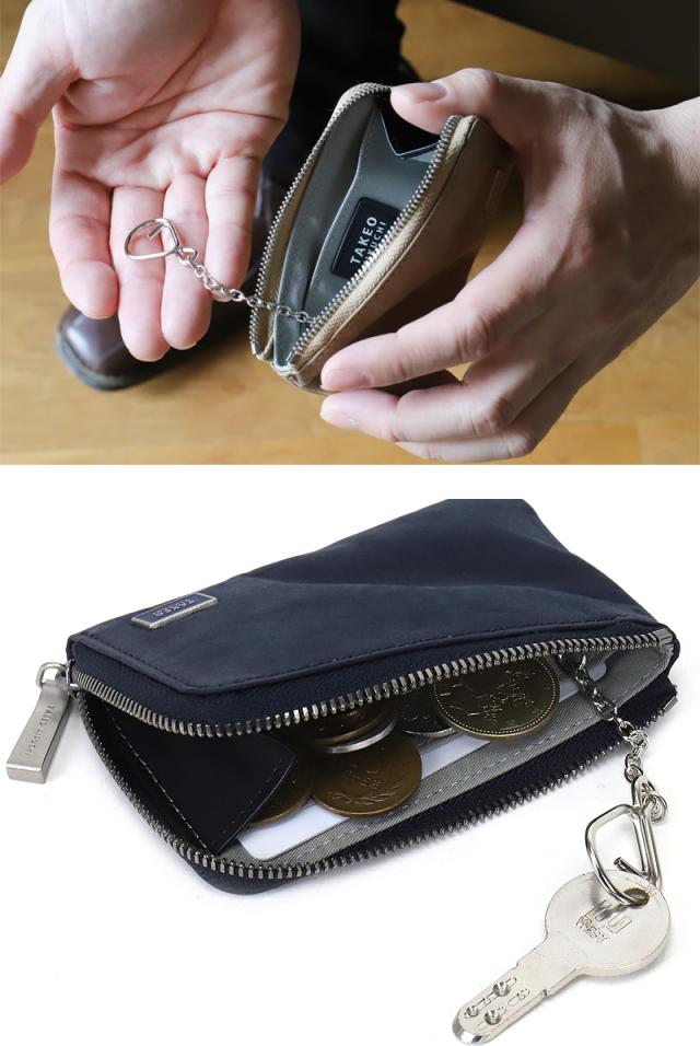 TAKEO KIKUCHI (タケオキクチ) タロンシリーズ コインケース 741601 