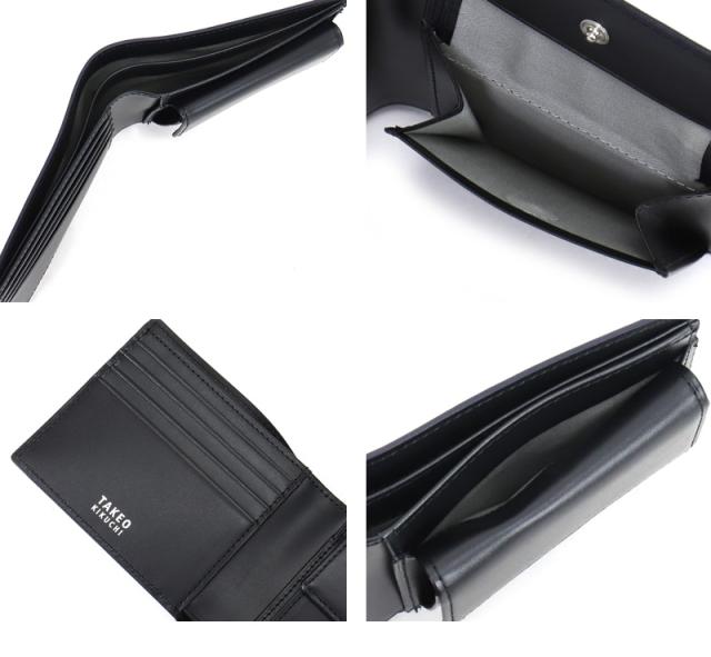 TAKEO KIKUCHI (タケオキクチ) タロンシリーズ 二つ折り財布 741607 