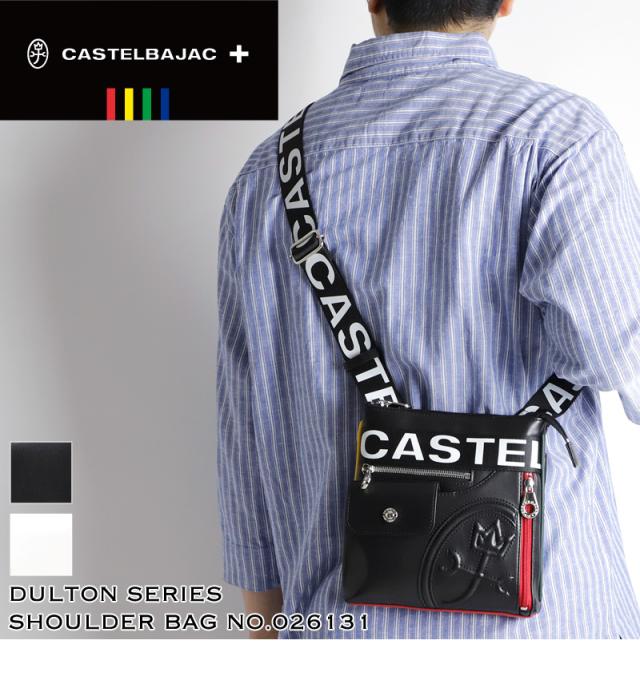 CASTELBAJAC (カステルバジャック) DULTON(ダルトン)シリーズ 薄マチショルダーバッグ 026131 
