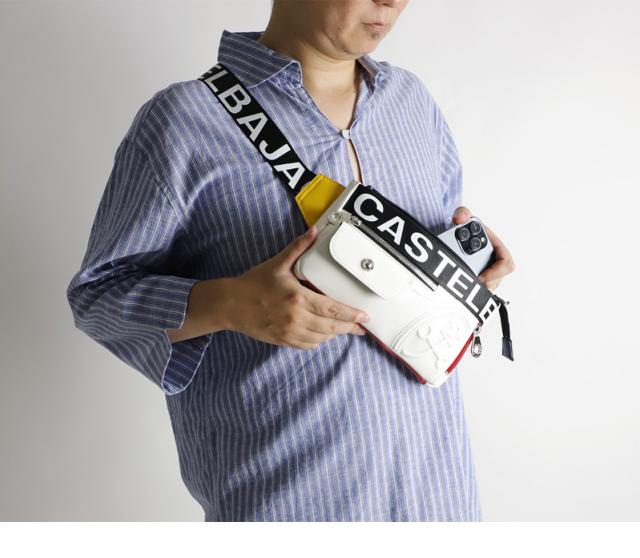 CASTELBAJAC (カステルバジャック) DULTON(ダルトン)シリーズ 2WAYウエストバッグ 026931