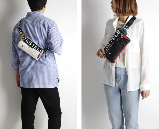 CASTELBAJAC (カステルバジャック) DULTON(ダルトン)シリーズ 2WAYウエストバッグ 026931