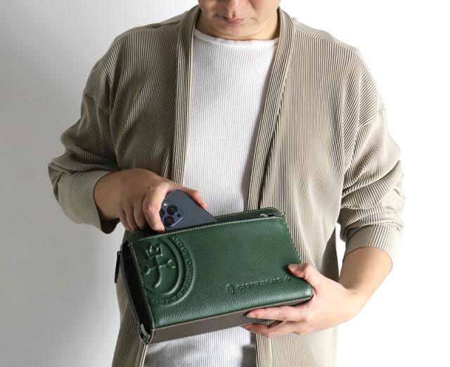 CASTELBAJAC (カステルバジャック) March(マーチ)シリーズ クラッチバッグ 064231 