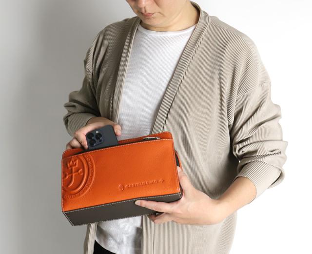 CASTELBAJAC (カステルバジャック) March(マーチ)シリーズ クラッチバッグ 064232 