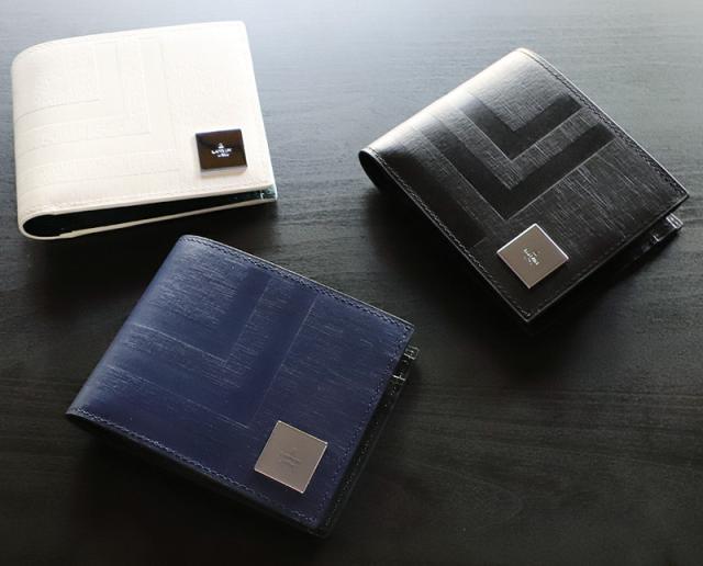 LANVIN en Bleu (ランバンオンブルー) フィズシリーズ 二つ折り財布 小銭入れあり 521624