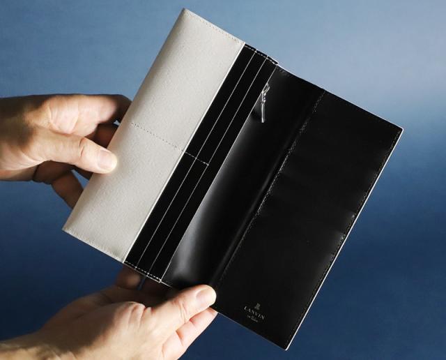LANVIN en Bleu (ランバンオンブルー) フィズシリーズ 長財布 小銭入れあり 521625