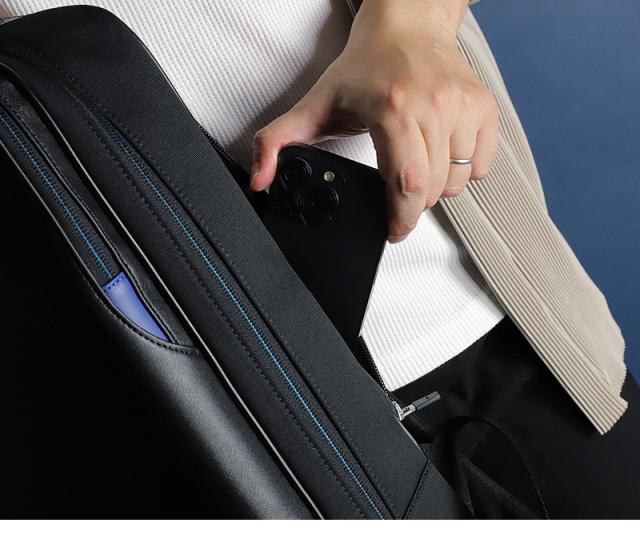 LANVIN en Bleu (ランバンオンブルー) HOMES(ホームズ) ビジネスリュック 523712