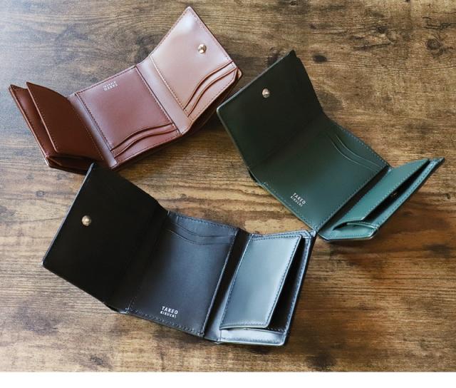 TAKEO KIKUCHI (タケオキクチ) コルティシリーズ 三つ折り財布 742624 