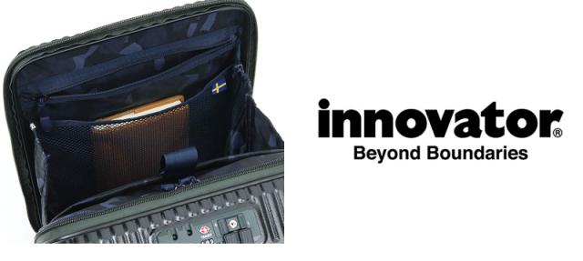 【商品レビューで+5%】innovator イノベーター Extreme Journey スーツケース キャリーケース INV30 21L 41cm 3.0kg 1〜2泊 4輪 TSAロック 軽量 機内持込み フロントオープン ファスナー式 旅行 トラベル 出張 正規品 2年保証