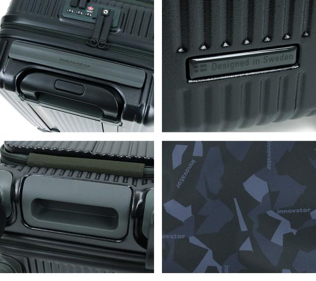 【商品レビューで+5%】innovator イノベーター Extreme Journey スーツケース キャリーケース INV30 21L 41cm 3.0kg 1〜2泊 4輪 TSAロック 軽量 機内持込み フロントオープン ファスナー式 旅行 トラベル 出張 正規品 2年保証