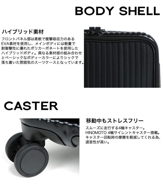 innovator(イノベーター) スーツケース フロントオープン 38L INV5EVA