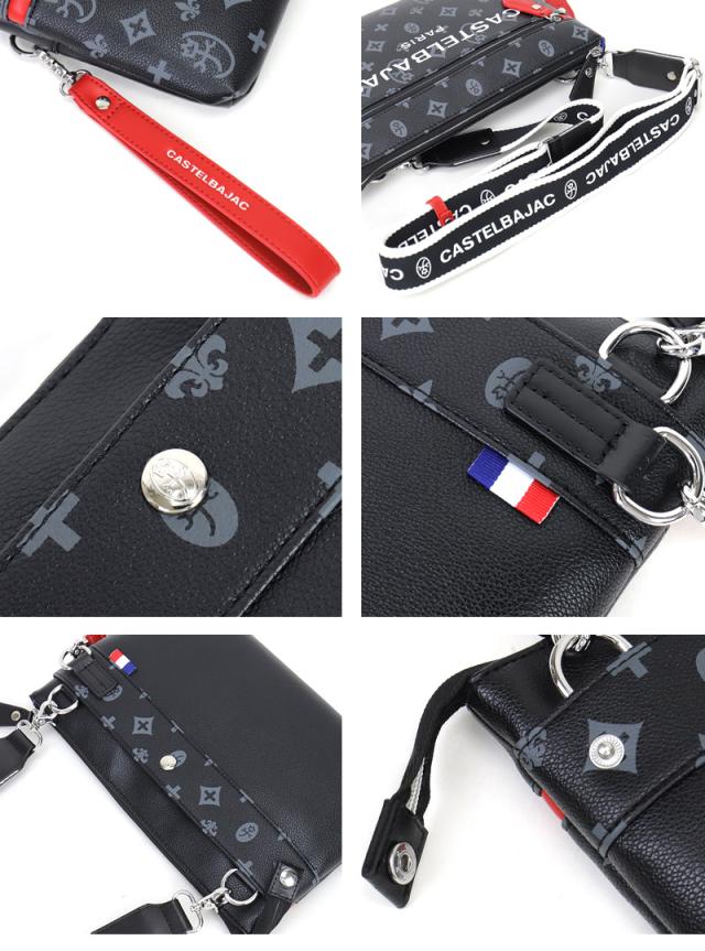 CASTELBAJAC (カステルバジャック) SACHA(サシャ)シリーズ 2WAYサコッシュ 048121 