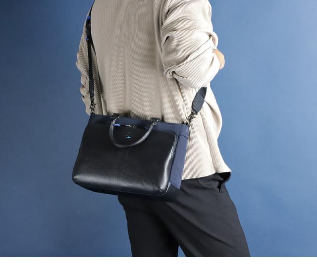 LANVIN en Bleu (ランバンオンブルー) Reims(ランス) 2WAY ドライビングトート 513511