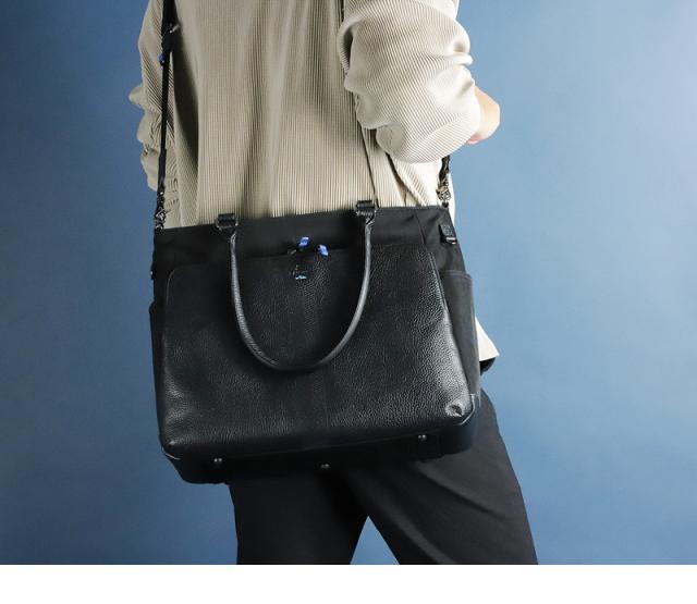 LANVIN en Bleu (ランバンオンブルー) Reims(ランス) 2WAY トートバッグ 513712