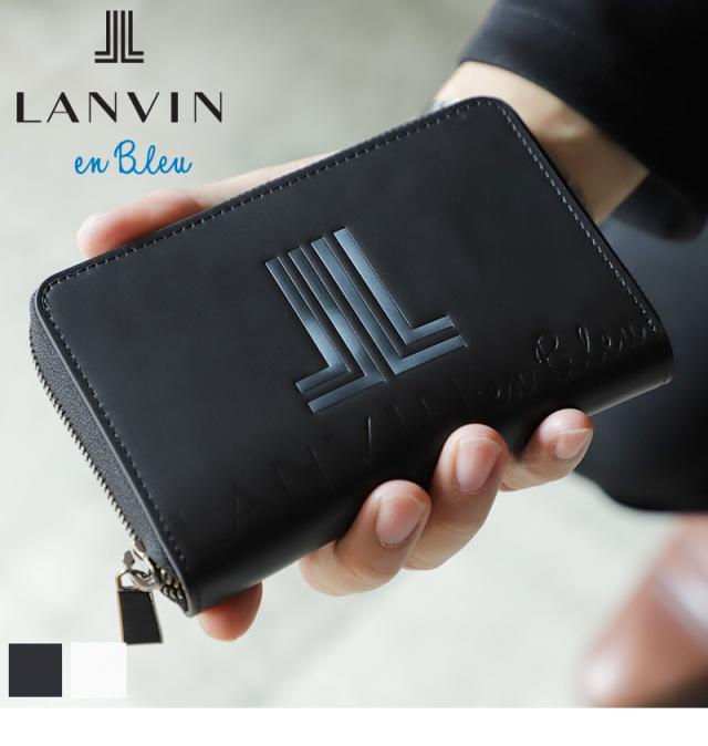 LANVIN en Bleu (ランバンオンブルー) スウィッシュシリーズ 二つ折り財布 小銭入れあり 515603