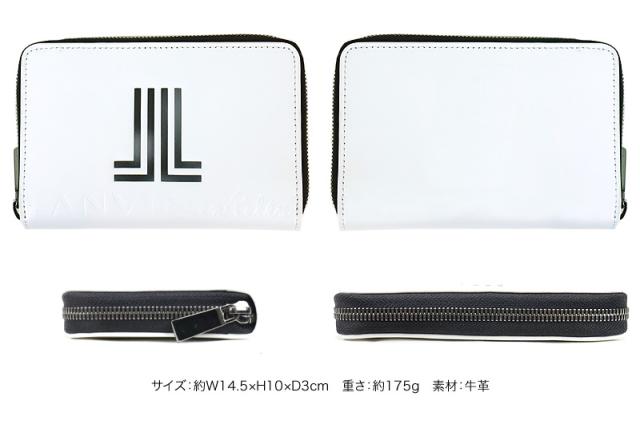 LANVIN en Bleu (ランバンオンブルー) スウィッシュシリーズ 二つ折り財布 小銭入れあり 515603