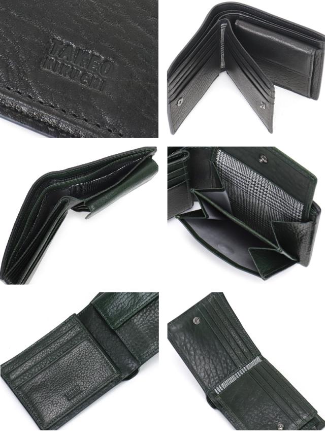 TAKEO KIKUCHI (タケオキクチ) コインシリーズ 二つ折り財布 730615 