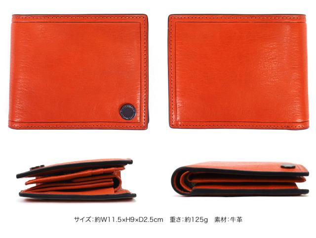 TAKEO KIKUCHI (タケオキクチ) コインシリーズ 二つ折り財布 730615 