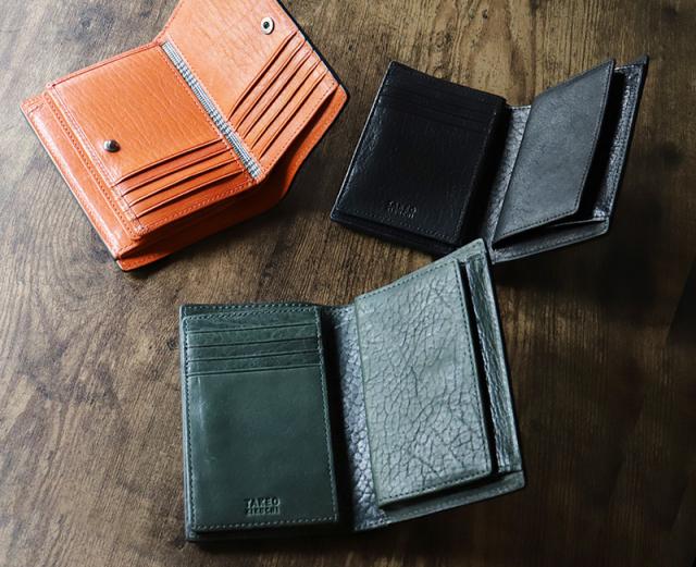 TAKEO KIKUCHI (タケオキクチ) コインシリーズ 二つ折り財布 730616 