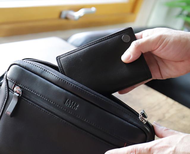 TAKEO KIKUCHI (タケオキクチ) コインシリーズ 二つ折り財布 730616 