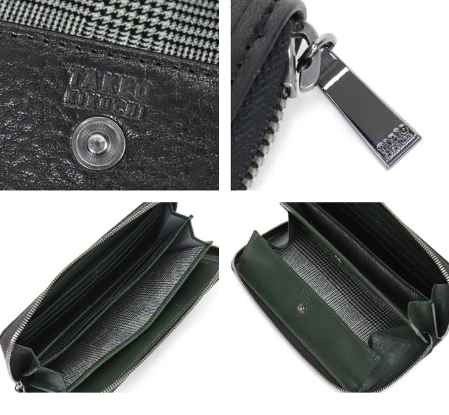 TAKEO KIKUCHI (タケオキクチ) コインシリーズ ラウンドファスナー長財布 730617 