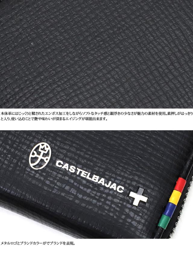 CASTELBAJAC (カステルバジャック) Press(プレス)シリーズ ラウンドファスナー長財布 057616