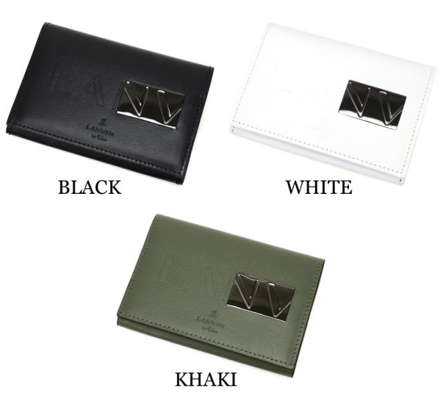 LANVIN en Bleu (ランバンオンブルー) ディアブロシリーズ カードケース 519601