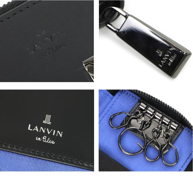 LANVIN en Bleu (ランバンオンブルー) ディアブロシリーズ キーケース 519602
