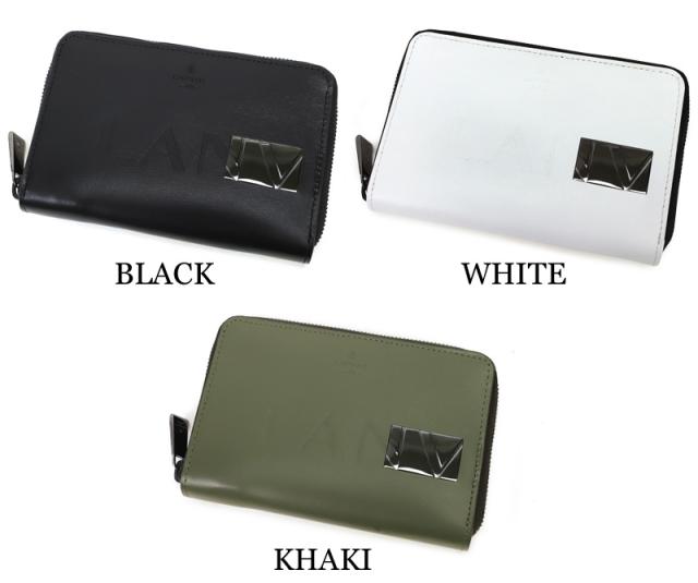 LANVIN en Bleu (ランバンオンブルー) ディアブロシリーズ 二つ折り財布 小銭入れあり 519604 